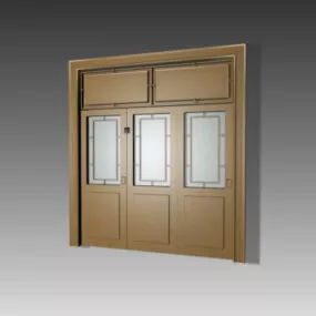 Office Entrance Door 3d model