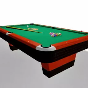 Sport Commercial Pool Table 3d model