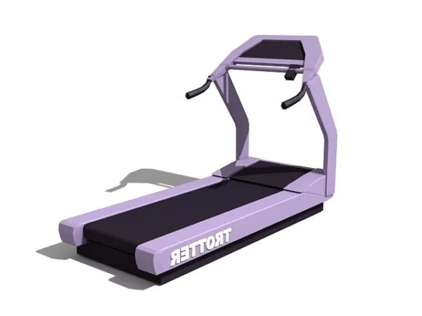 Treadmill Gym Equipment 3d model