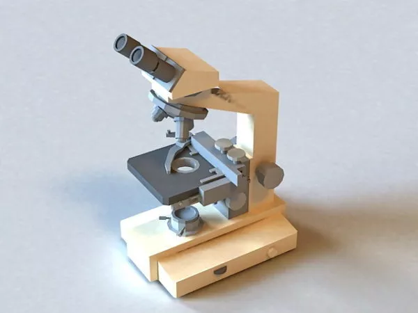 Compound Microscope 3d model Compound Microscope 3d model