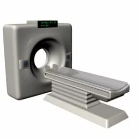 Hospital Equipment Computer Tomograph 3d model