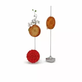 Home Conch Table Decorations 3d model