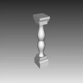 Structure Concrete Baluster Molds 3d model