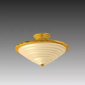 Home Furniture Cone Ceiling Light 3d model