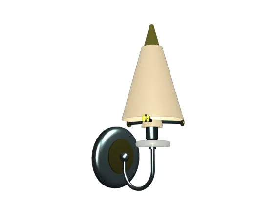 Stylist Sconce Lamp 3d model
