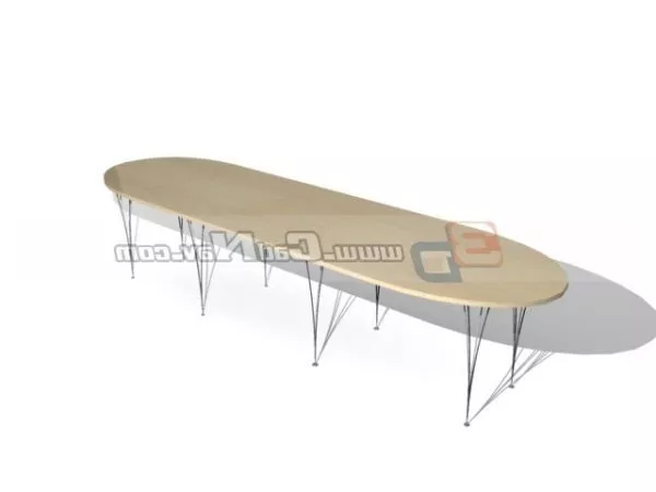 Office Conference Room Desk 3d model Office Conference Room Desk 3d model