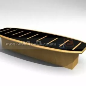 Office Conference Room Table 3d model