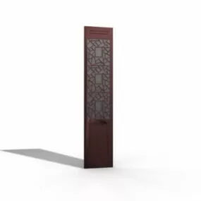 Screen Porch Panel Furniture 3d model