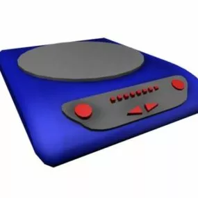 Kitchen Induction Cooker 3d model