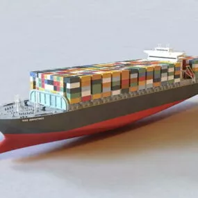 Container Ship 3d model