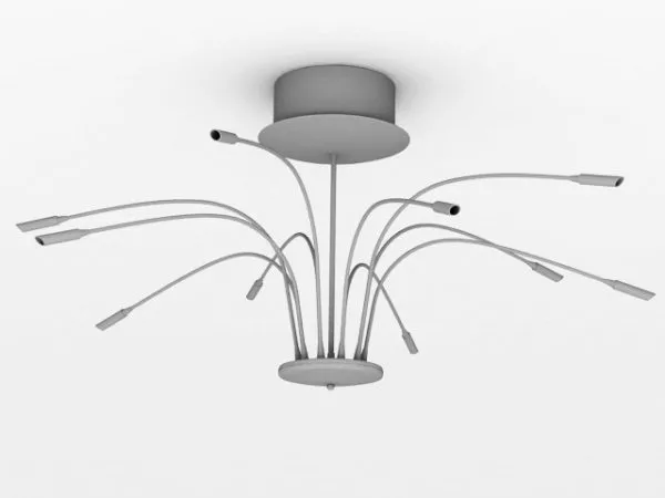 Bedroom Contemporary Chandeliers 3d model Bedroom Contemporary Chandeliers 3d model