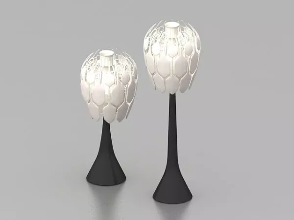 Home Design Contemporary Table Lamps 3d model Home Design Contemporary Table Lamps 3d model