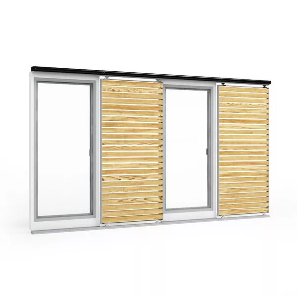 Wooden Sliding Window 3d model Wooden Sliding Window 3d model