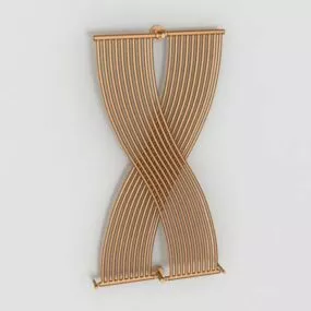 Home Copper Radiator 3d model