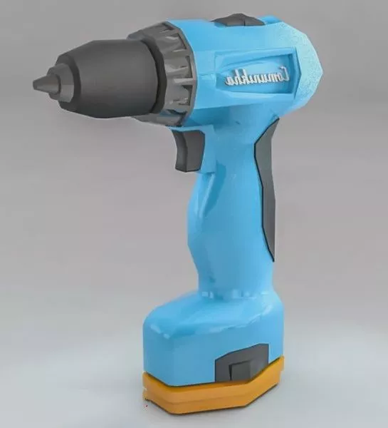 Corded Hammer Drill 3d model