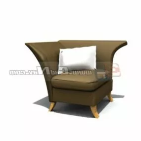Corner Single Sofa Chair 3d model