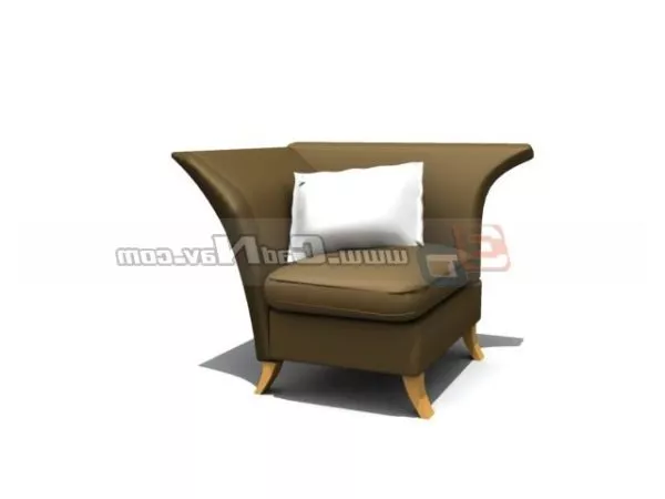 Corner Single Sofa Chair 3d model Corner Single Sofa Chair 3d model