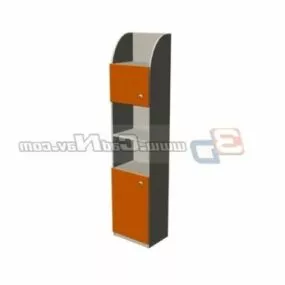 Corner Cabinet Furniture For Kids 3d model