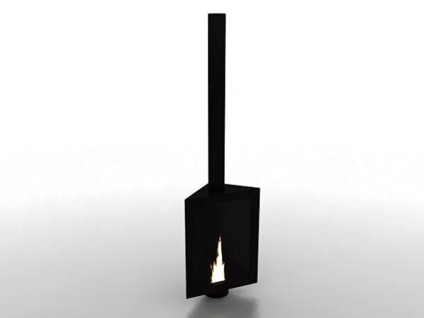 Greek Carved Fireplace 3d model