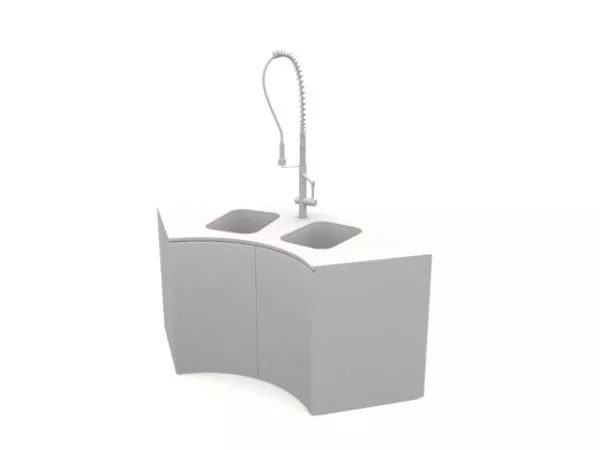 Circle Sink 3d model
