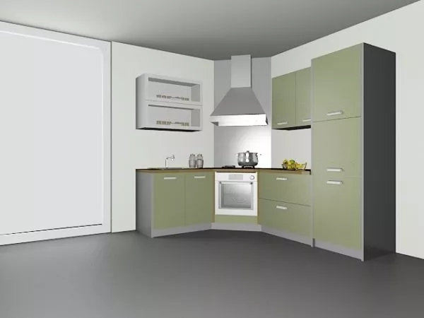 2 Burner Gas Cooktop Stove 3d model