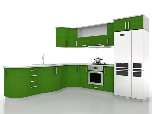 Steel Kitchen Hood 3d model