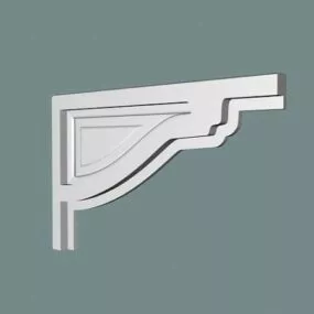 Home Decor Corner Molding Trim 3d model