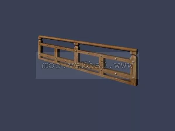 Gate Fence 3d model