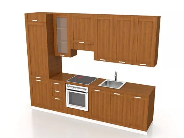 Siemens Gas Stove Full Size 3d model