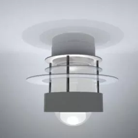Room Mounted Ceiling Lamp 3d model