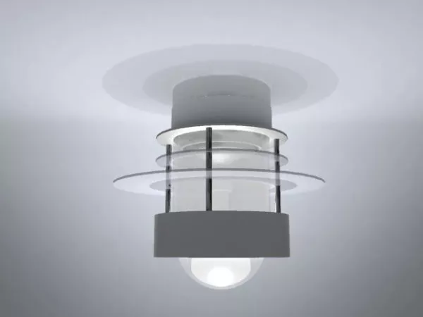 Room Mounted Ceiling Lamp 3d model Room Mounted Ceiling Lamp 3d model