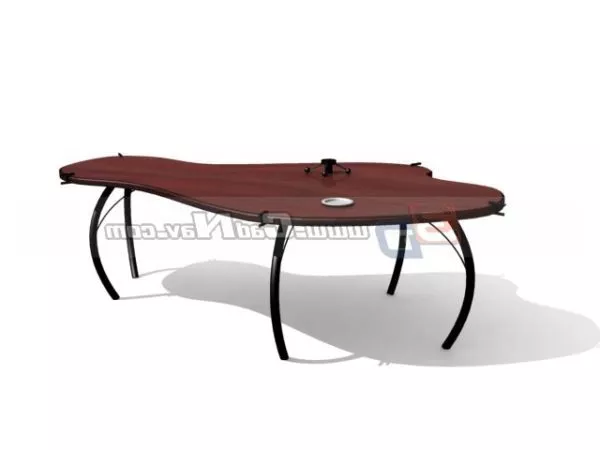 Modern Council Table Furniture 3d model Modern Council Table Furniture 3d model