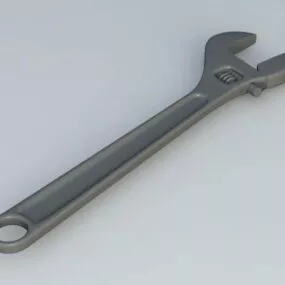 Crescent Wrench Home Tool 3d model