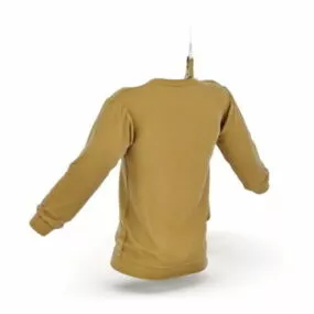 Fashion Crew Neck Sweatshirt 3d model