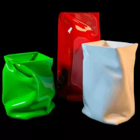 Household Crinkle Bags 3d model