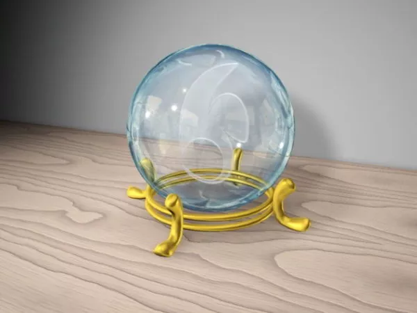 Desk Decoration Crystal Ball 3d model Desk Decoration Crystal Ball 3d model
