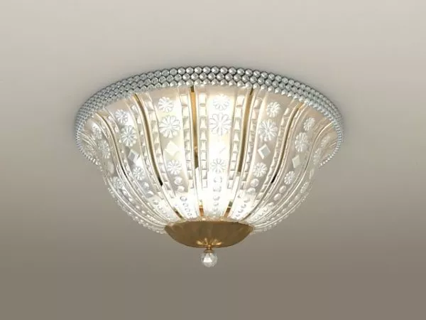 Home Crystal Ceiling Lamp Design 3d model Home Crystal Ceiling Lamp Design 3d model