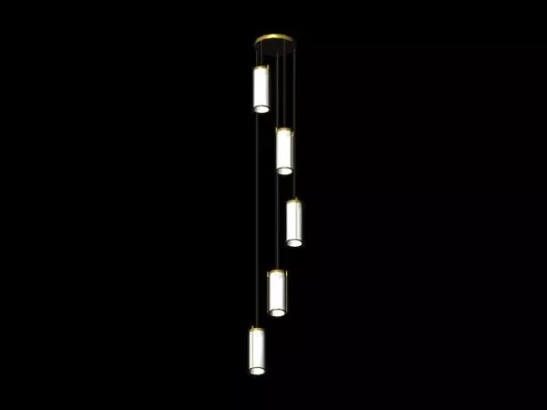 Festive Pole Column 3d model