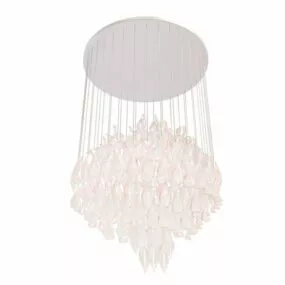 Modern Style Crystal Ball Chandelier 3d model