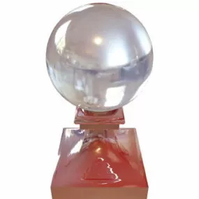 Crystal Ball Modern Table Lamp 3d model