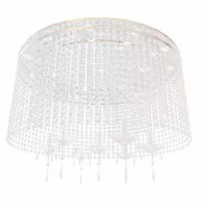 Crystal Shade Pendant Chandelier 3d model