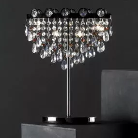 Home Crystal Bedside Lamp 3d model