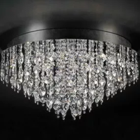 Luxury Crystal Chandelier Ceiling Light Design 3d model