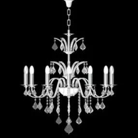 Luxury Crystal Chandelier Lighting 3d model