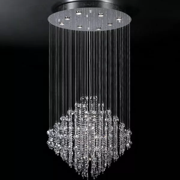 Crystal Drop Style Home Chandelier 3d model Crystal Drop Style Home Chandelier 3d model