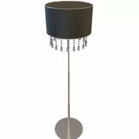 Crystal Drop Style Floor Lamp 3d model