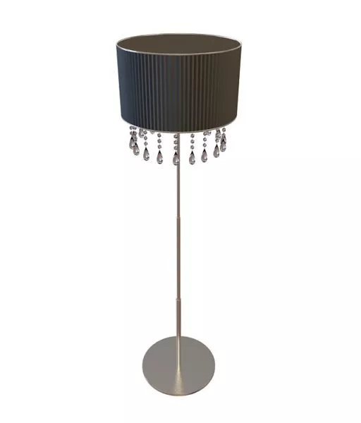 Crystal Drop Style Floor Lamp 3d model Crystal Drop Style Floor Lamp 3d model
