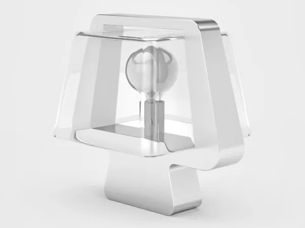 Home Crystal Table Lamp 3d model Home Crystal Table Lamp 3d model