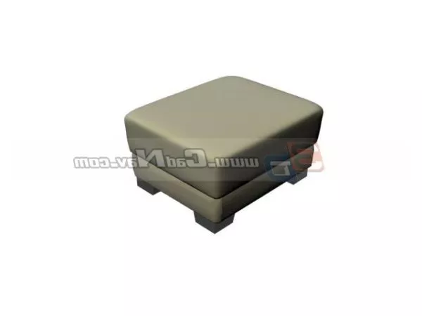 Cube Storage Ottoman Furniture 3d model Cube Storage Ottoman Furniture 3d model