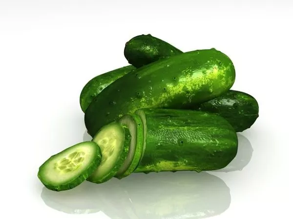 White Radish Carrot 3d model